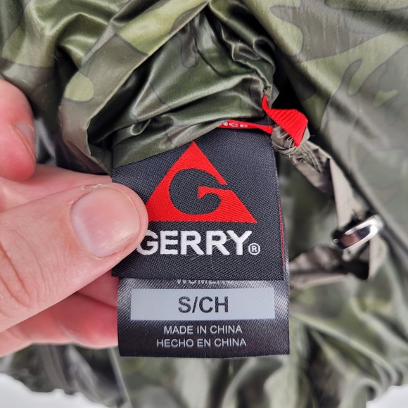 Gerry Womens Small Quilted Duck Down Vest Hooded‎ Reversible - Picture 3 of 10